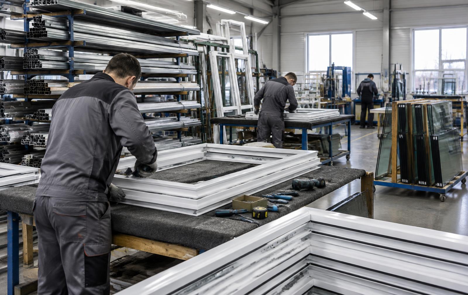 Taller de fabricación de ventanas ZUCA